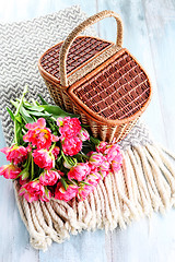 Image showing picnic basket