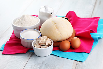 Image showing baking ingredients