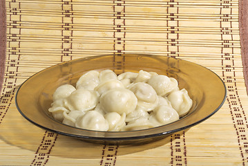 Image showing Plate with dumplings   