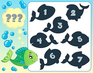 Image showing Fish riddle theme image 7