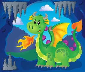 Image showing Image with happy dragon theme 3