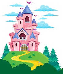 Image showing Pink castle theme image 2