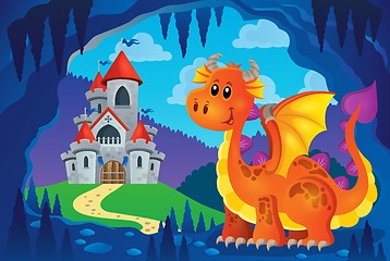 Image showing Image with happy dragon theme 6