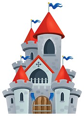 Image showing Fairy tale castle theme image 1