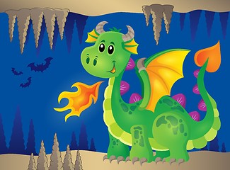 Image showing Image with happy dragon theme 2