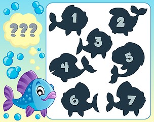 Image showing Fish riddle theme image 5