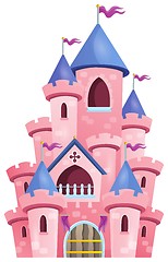 Image showing Pink castle theme image 1