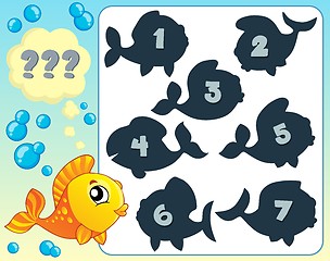 Image showing Fish riddle theme image 6