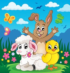 Image showing Spring animals theme image 4