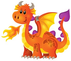 Image showing Image with happy dragon theme 4