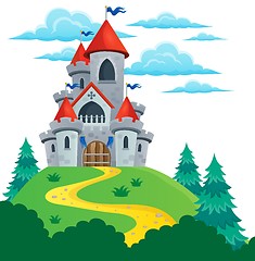 Image showing Fairy tale castle theme image 2