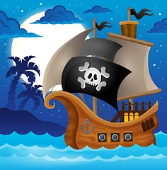 Image showing Pirate ship topic image 2