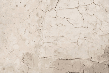 Image showing Vector Grungy White Concrete Wall Background