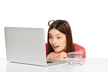 Image showing Online shopping concept.