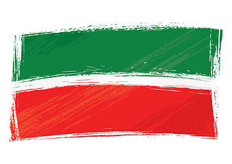 Image showing Grunge Tatarstan flag