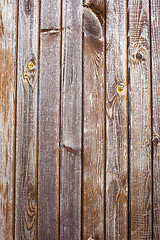 Image showing Aged wooden background