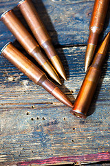 Image showing rifle cartridges