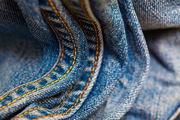 Image showing seams on the jeans