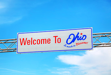 Image showing Welcome to Ohio sign