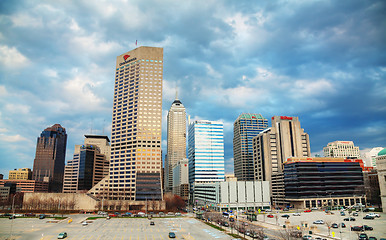 Image showing Downtown of Indianapolis