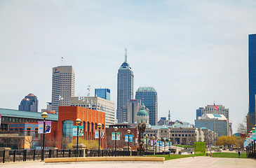 Image showing Downtown of Indianapolis