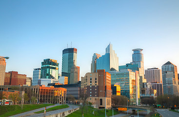 Image showing Downtown Minneapolis, Minnesota