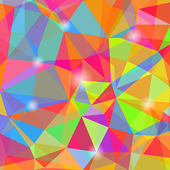 Image showing Polygonal Background