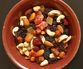 Image showing Nuts and dried fruits