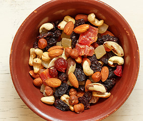 Image showing Nuts and dried fruits