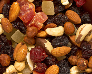 Image showing Nuts and dried fruits