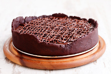 Image showing chocolate tart