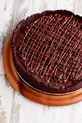 Image showing chocolate tart