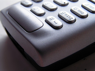 Image showing silver keypad