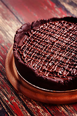 Image showing chocolate tart