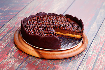 Image showing chocolate tart