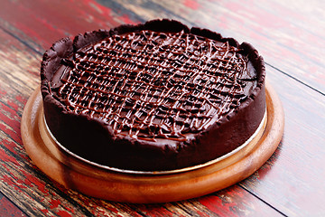 Image showing chocolate tart