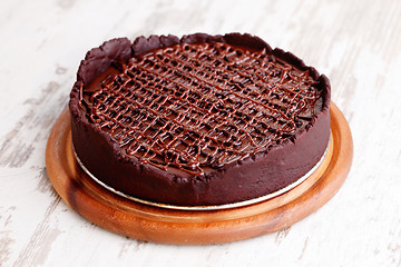 Image showing chocolate tart