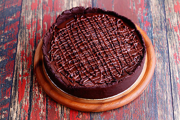 Image showing chocolate tart