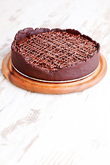 Image showing chocolate tart