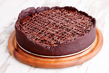 Image showing chocolate tart