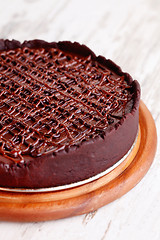 Image showing chocolate tart