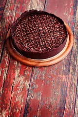 Image showing chocolate tart