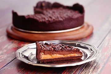 Image showing chocolate tart