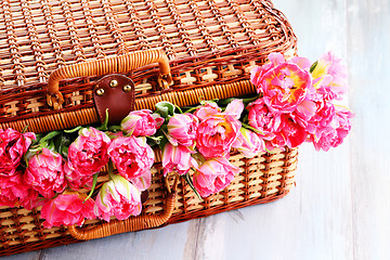 Image showing picnic basket