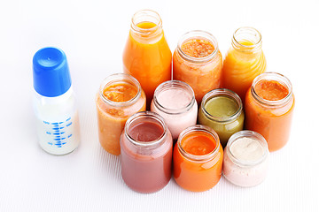 Image showing first baby food