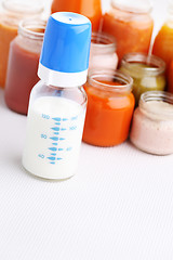 Image showing first baby food