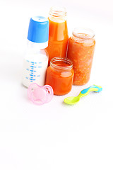 Image showing first baby food