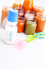 Image showing first baby food