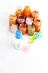 Image showing first baby food