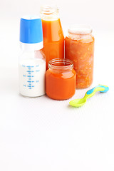 Image showing first baby food